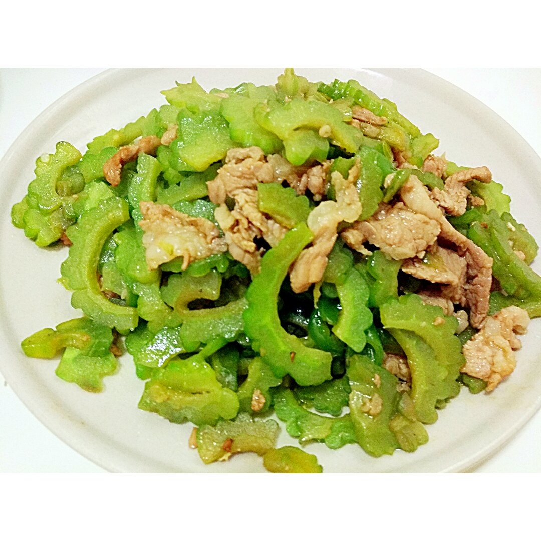 苦瓜炒肉