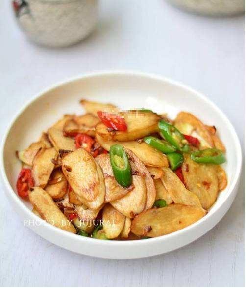 辣炒茭白的做法