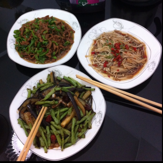 茄子豆角
