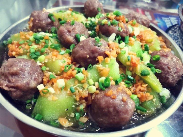 粉丝蒸丝瓜
