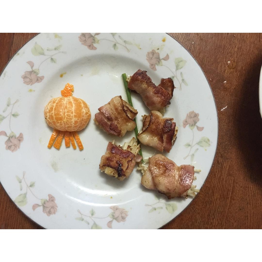 香烤培根金针菇
