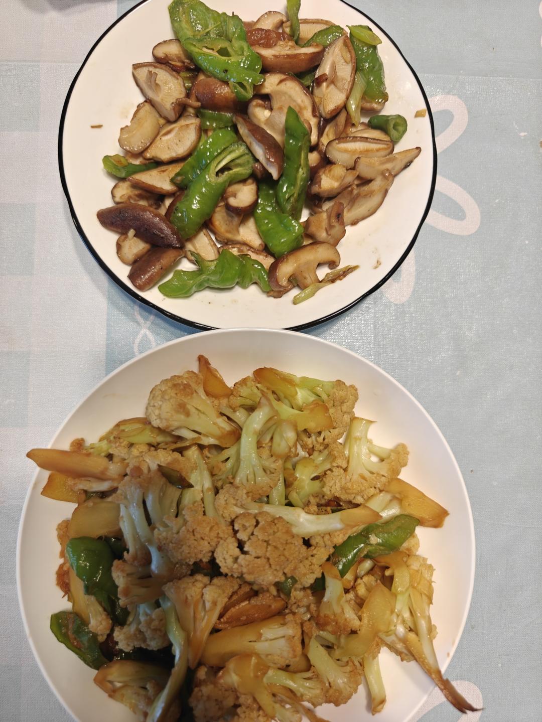 无肉简易版干煸菜花