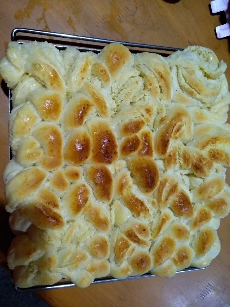 椰蓉辫子排包