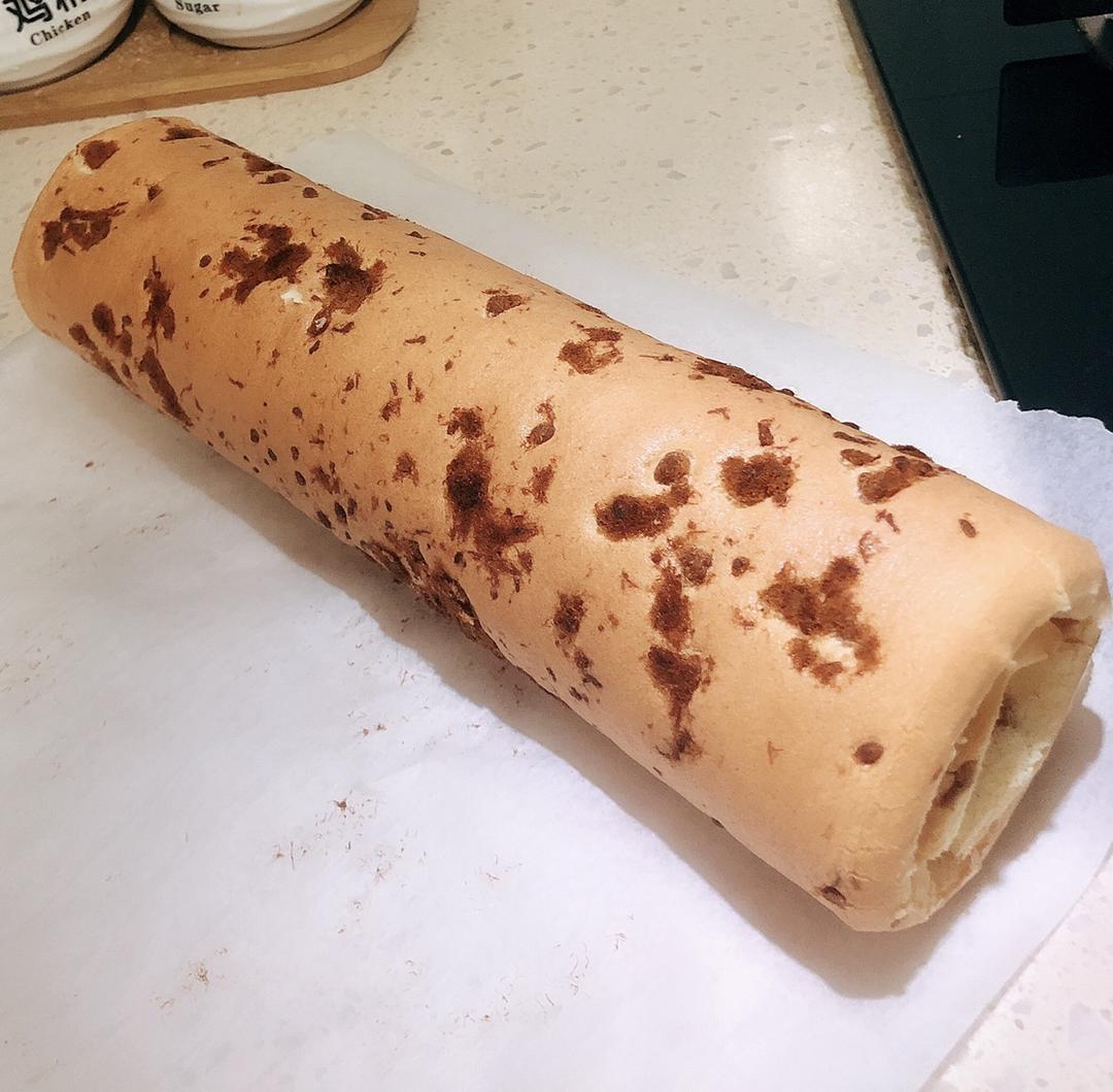 香葱肉松蛋糕卷
