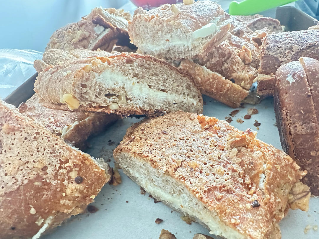 毫无保留！网红爆款面包配方大公开-核桃马里奥