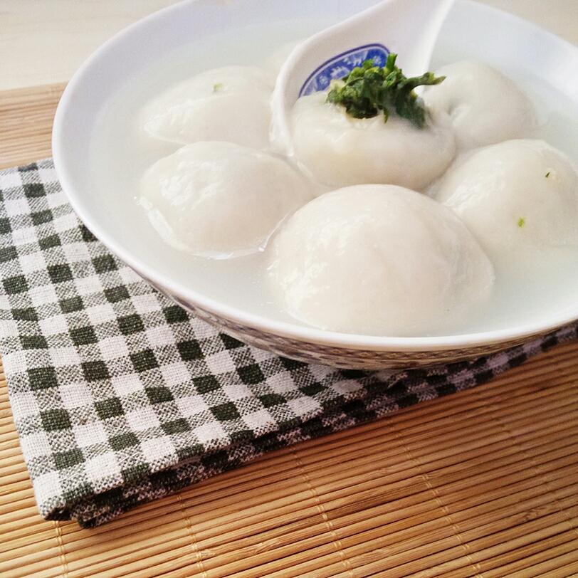 荠菜鲜肉汤圆