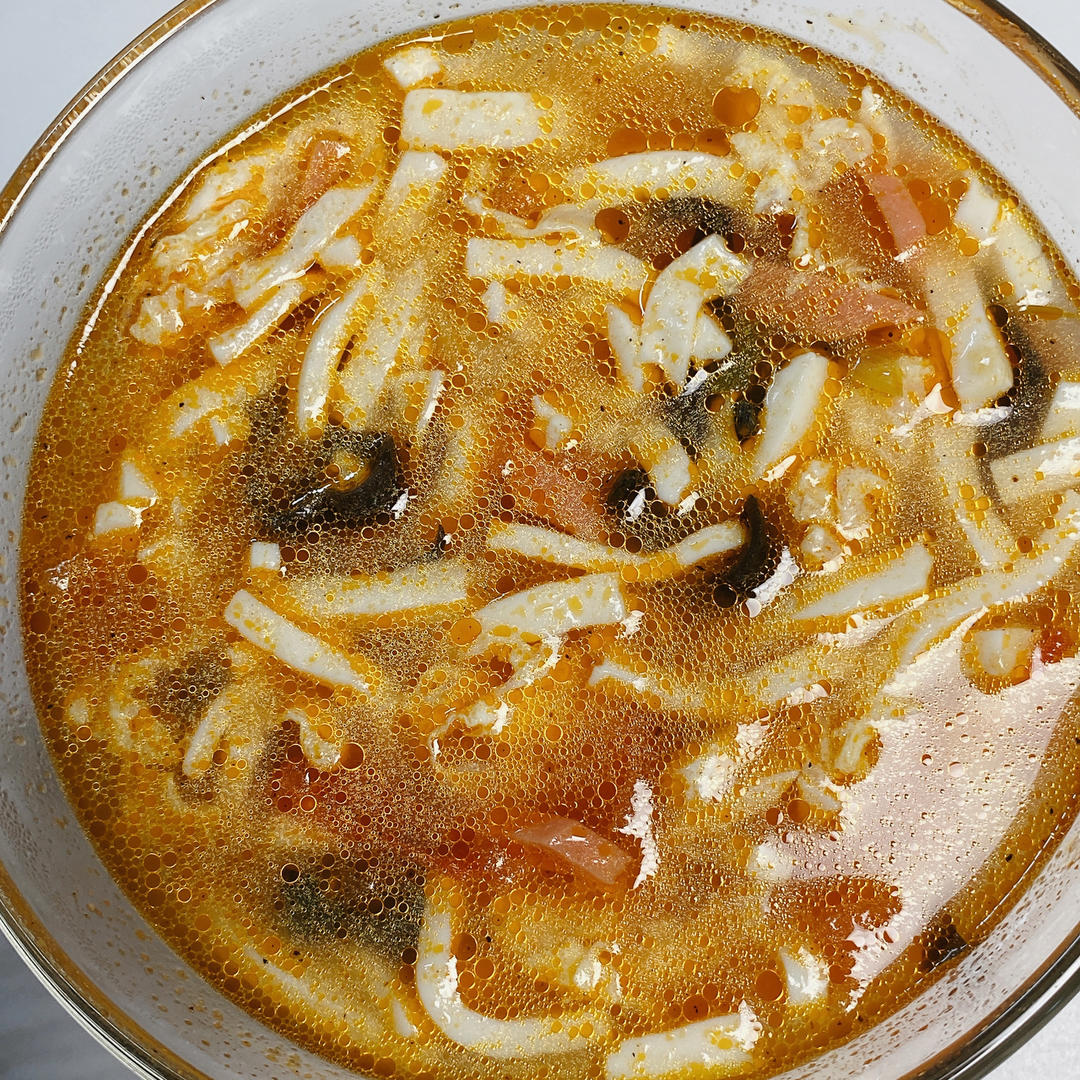 好喝开胃小汤-内酯豆腐汤