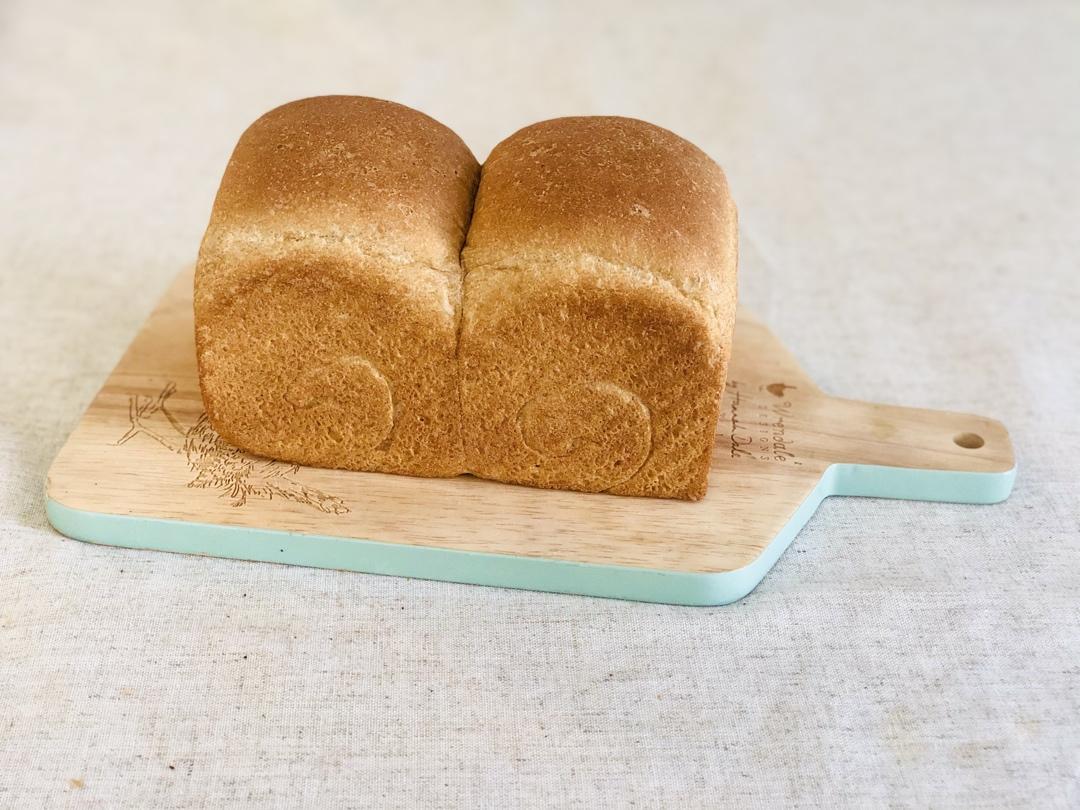 100%纯全麦吐司 中种法