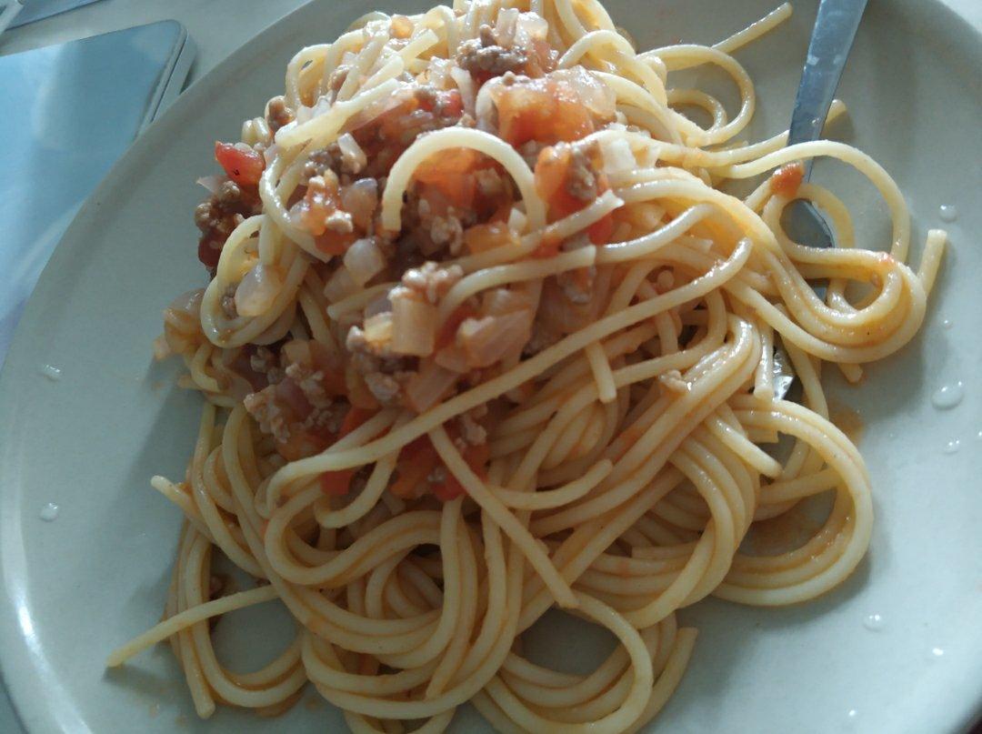 【番茄肉酱意面】