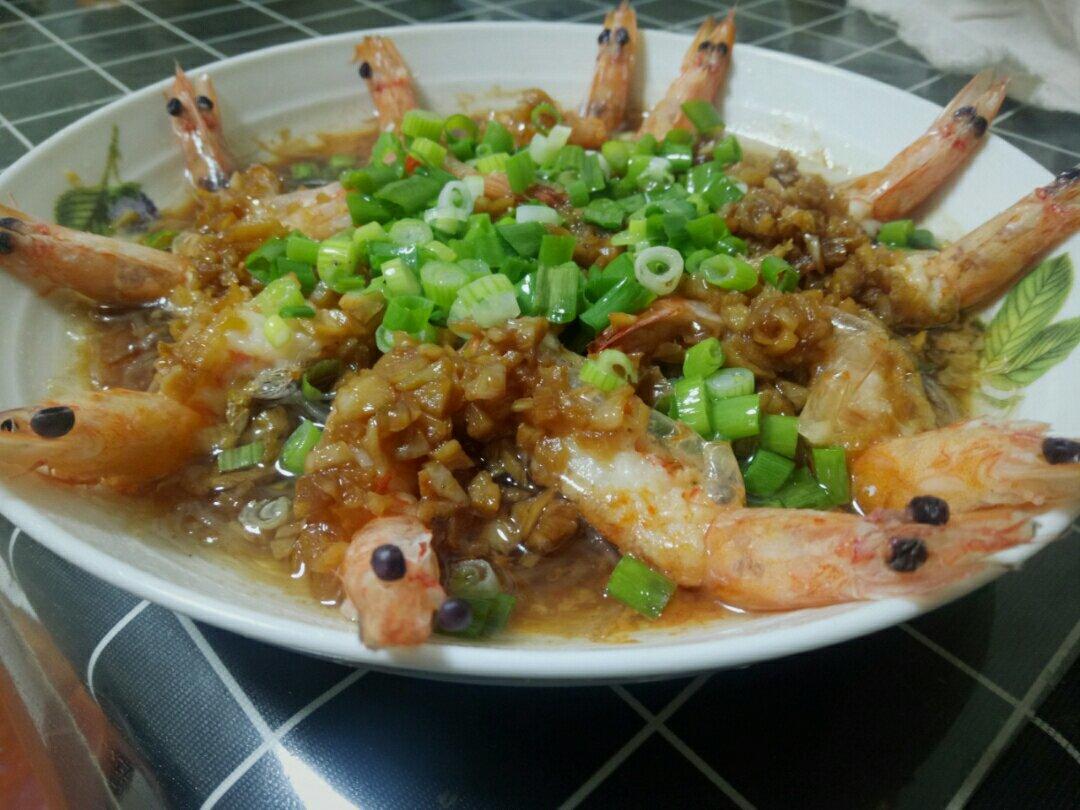 蒜蓉粉丝蒸虾