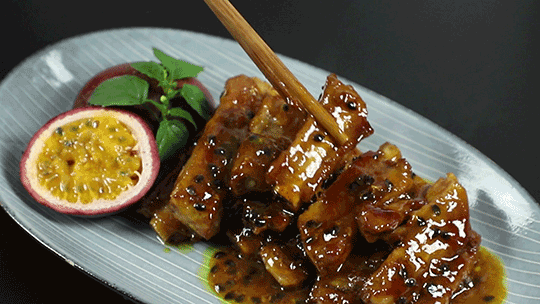百香果小排——原以为是黑暗料理，怎知是美味佳肴