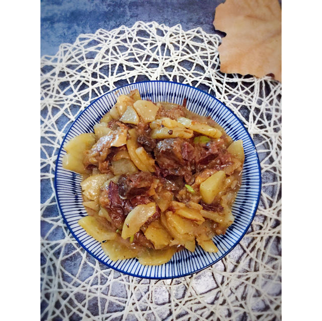 茶香牛肉炖时蔬