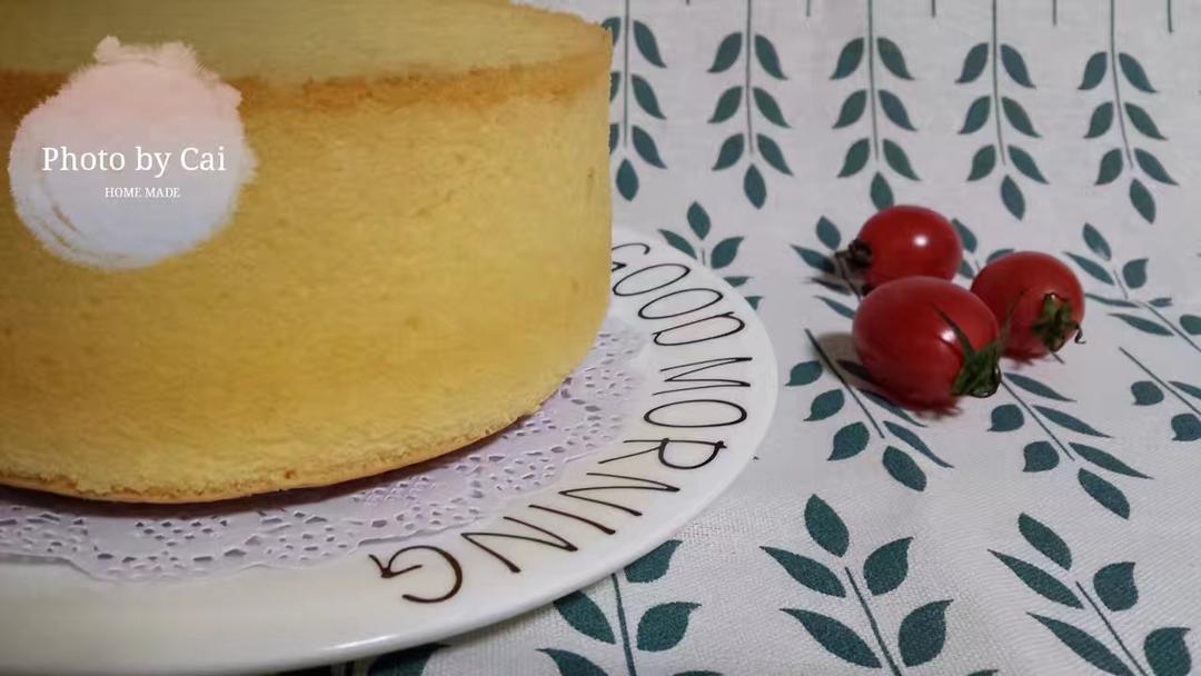 《Tinrry+》戚风蛋糕（6寸配方）（基础、超详细教程）