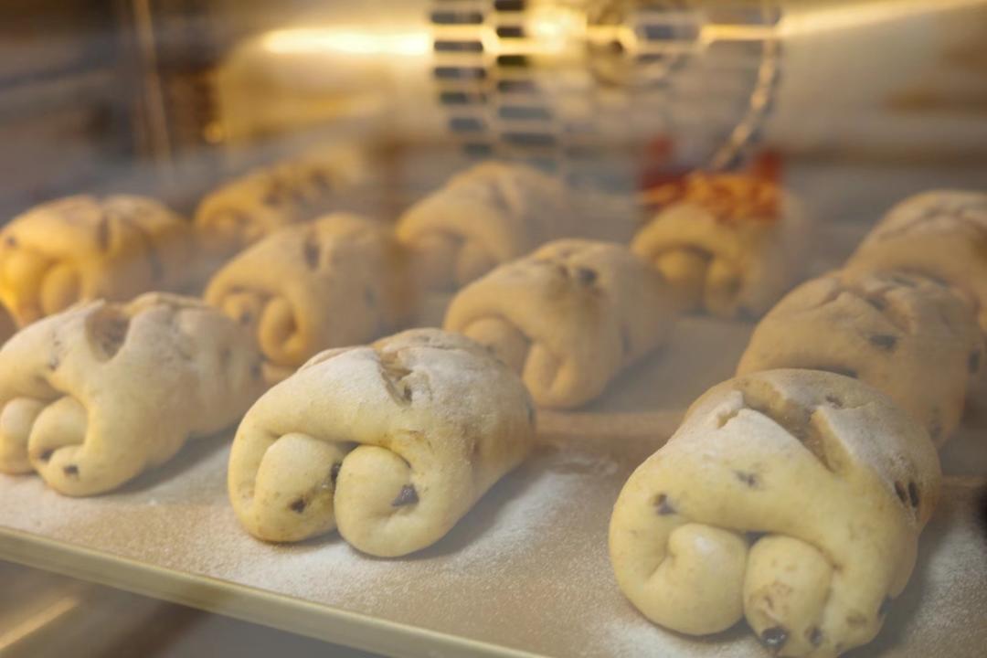 咖啡巧克力面包卷