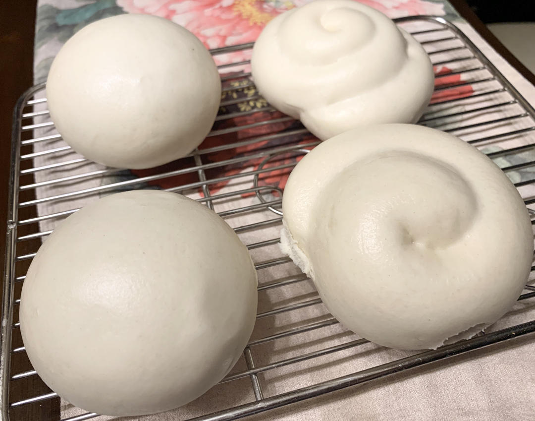 荞麦馒头呛面大馒头｜波兰种老面
