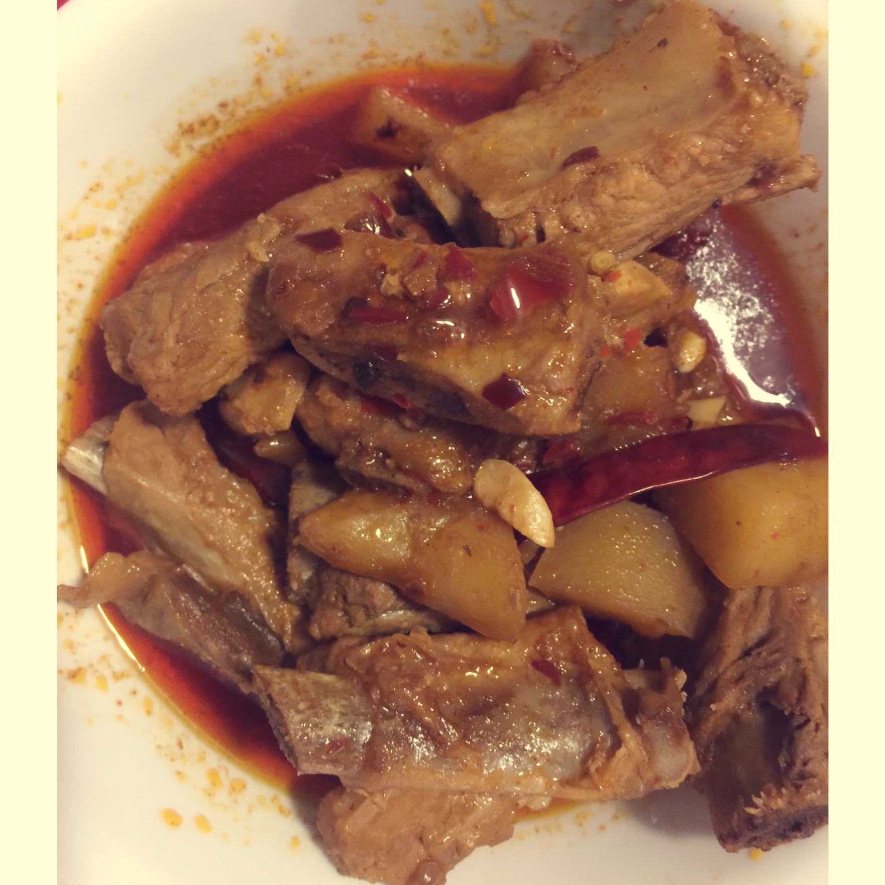 【电饭煲土豆焖排骨】
