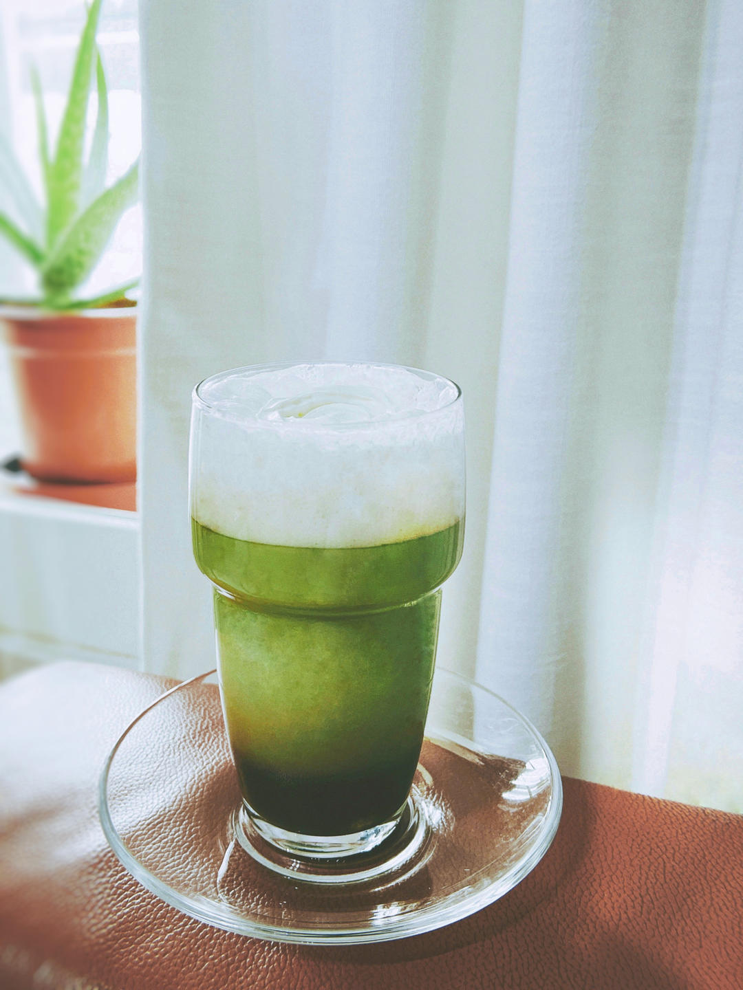 春日神仙饮品🌿绿野仙踪·抹茶咖啡拿铁🍵