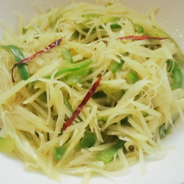 青椒土豆丝