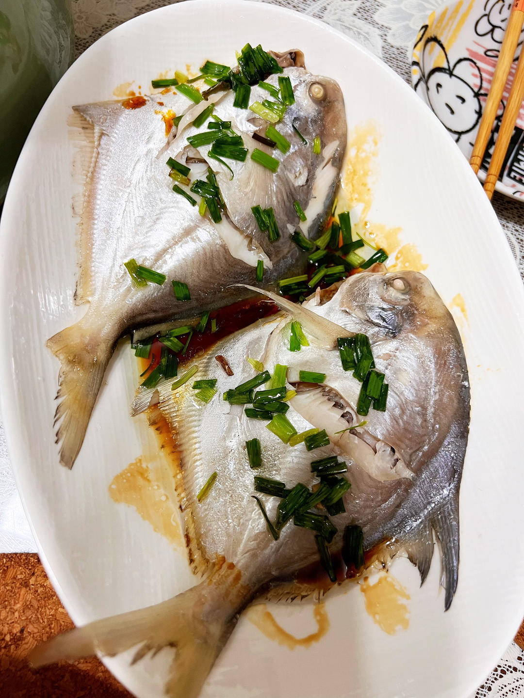 清蒸鲳鱼