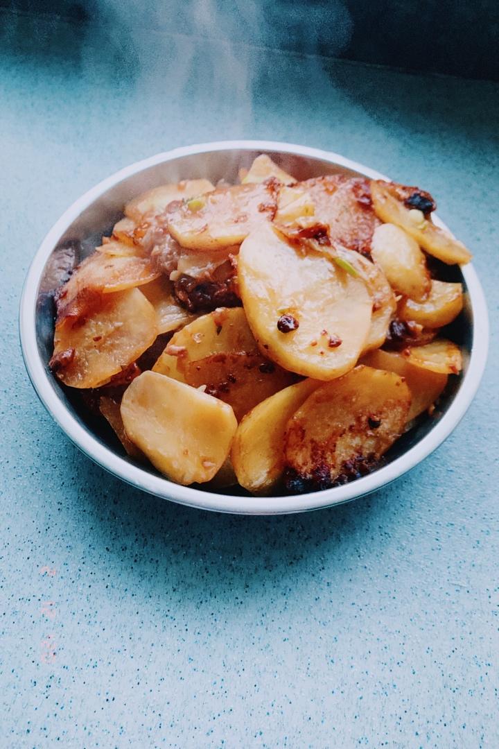 比肉好吃的香煎土豆