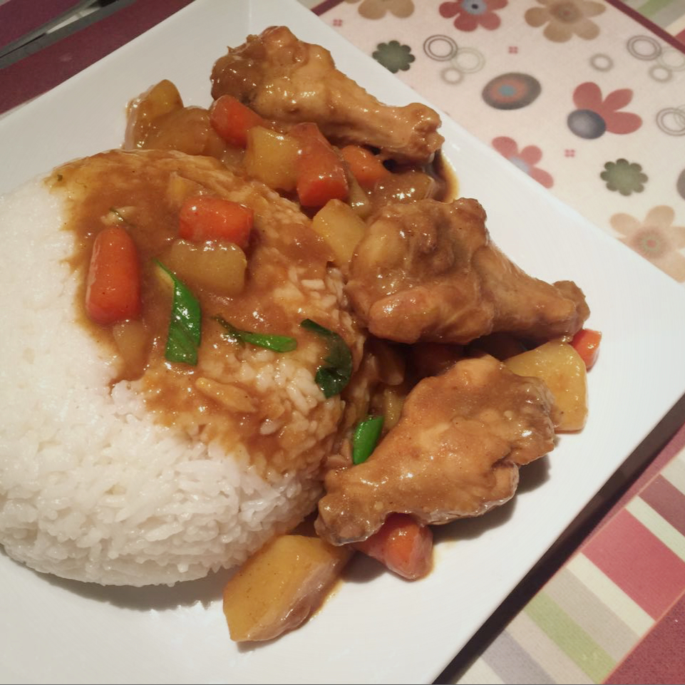 咖喱鸡肉