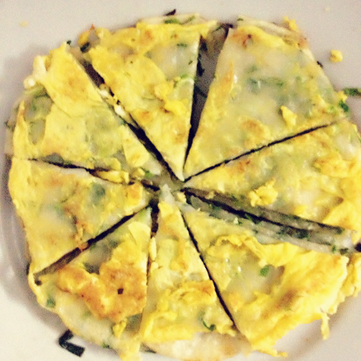 水饺皮｛葱油饼｝