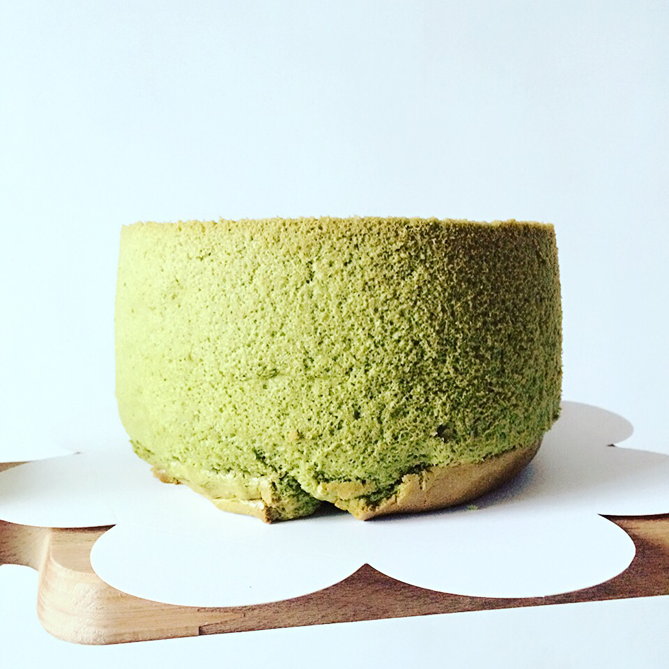 抹茶蜜豆戚风