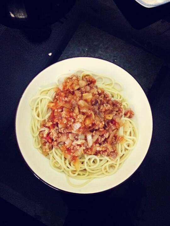 番茄肉酱意大利面