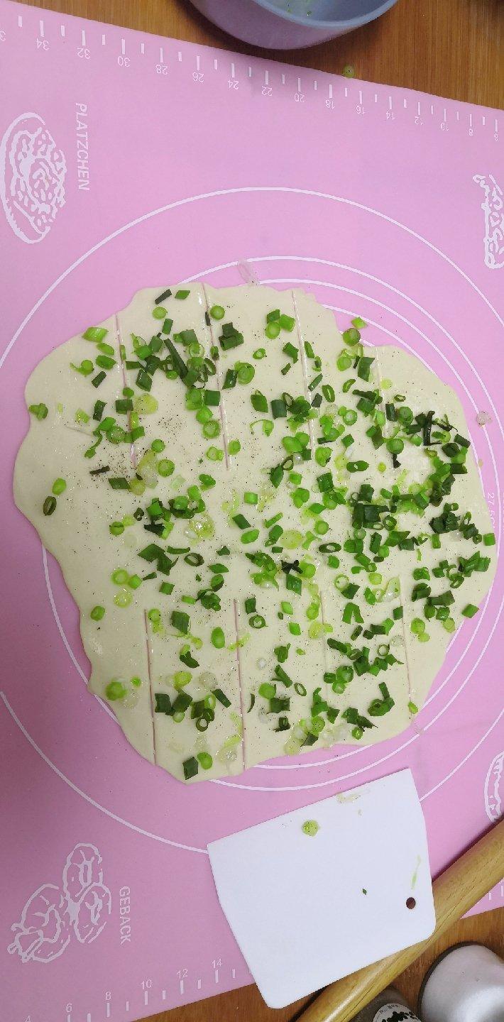 葱油饼-自己做薄脆酥香层层分明且一点儿都不油