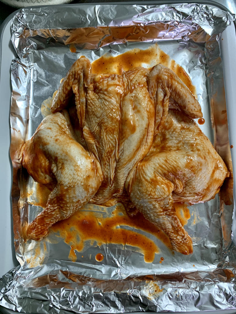 田螺姑娘超级简单不用腌制脆皮烤鸡