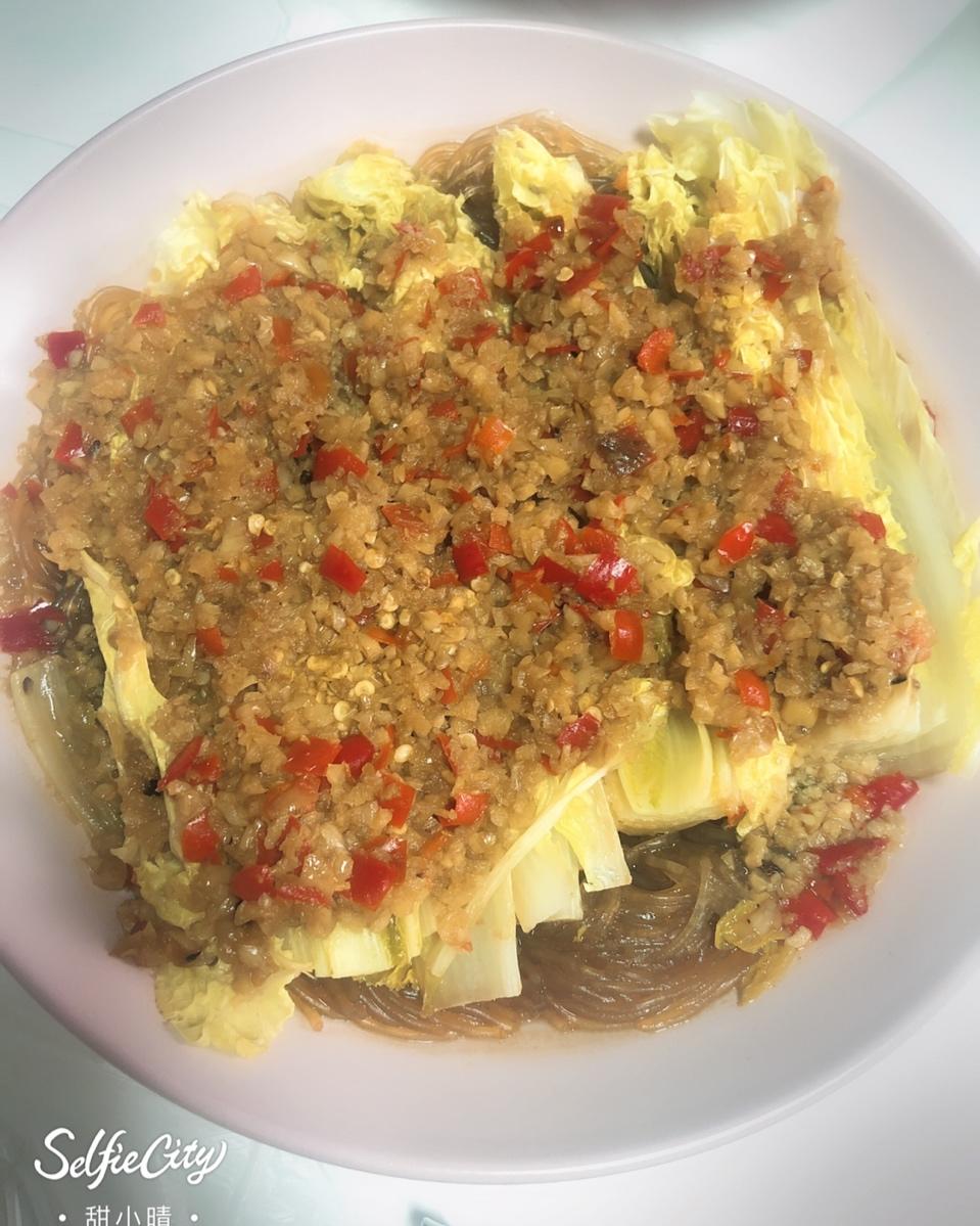 蒜蓉粉丝娃娃菜