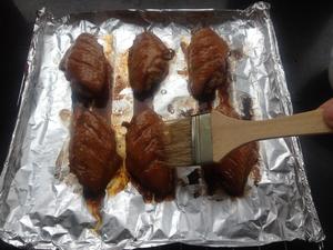 蜜汁烤鸡翅（烤箱版奥尔良烤翅）【诱食】的做法 步骤4