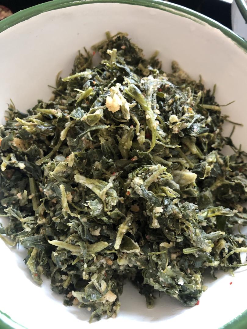 贝思特艺术培训中心做的苜蓿麦饭