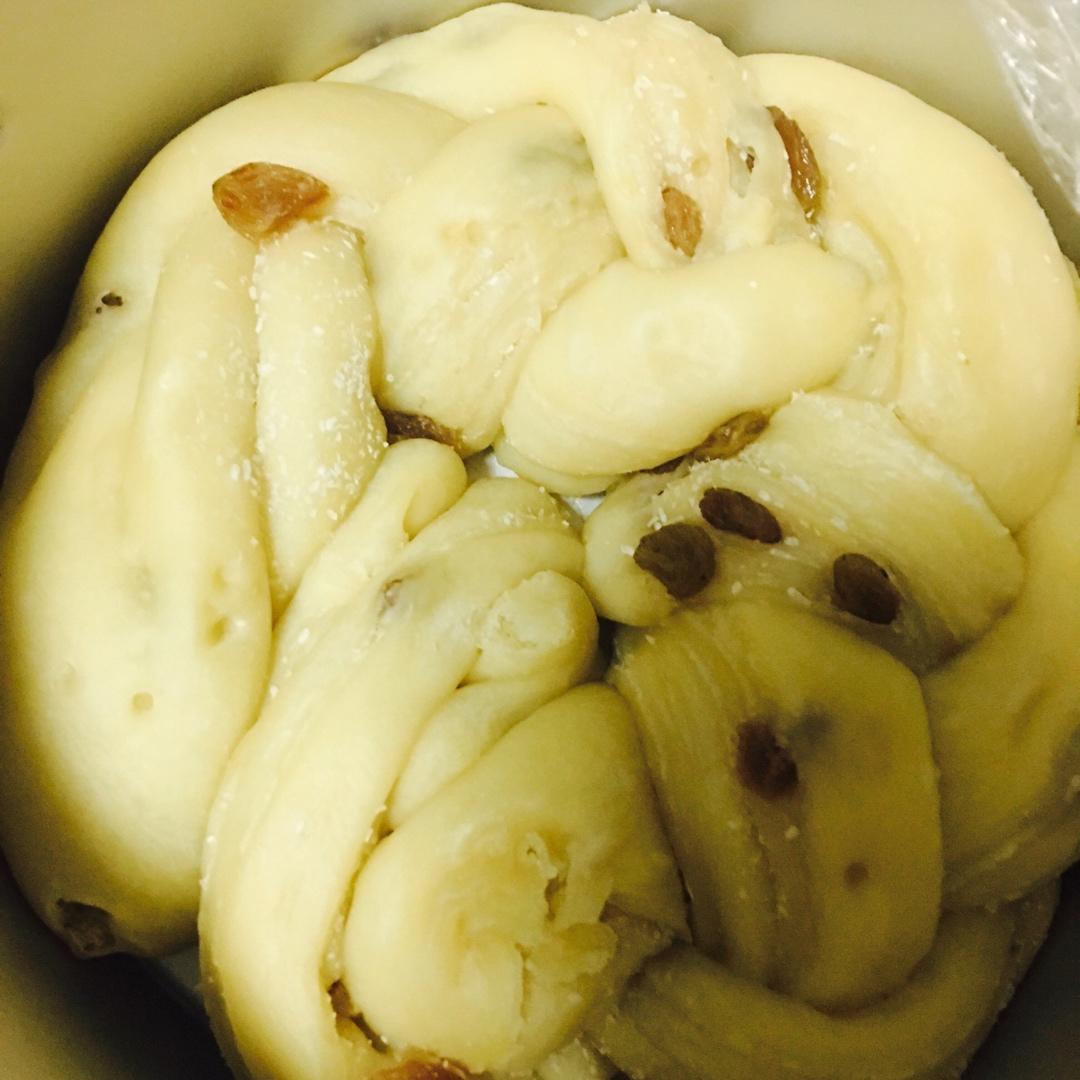 蒸面包（二次发酵，无黄油无需揉手套摸）