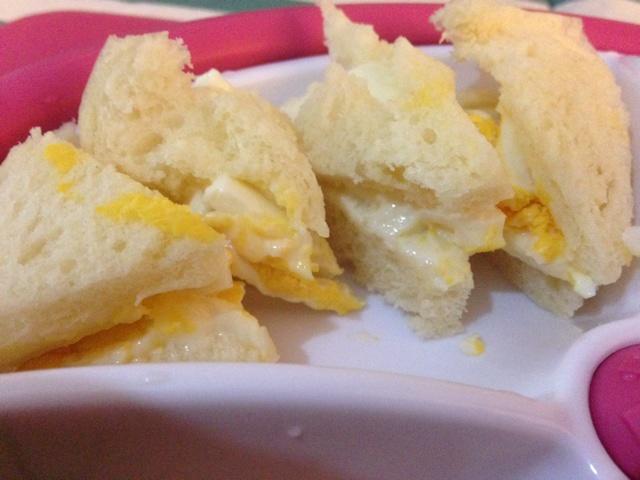 鳕鱼馒头奶酪鸡蛋三明治的做法