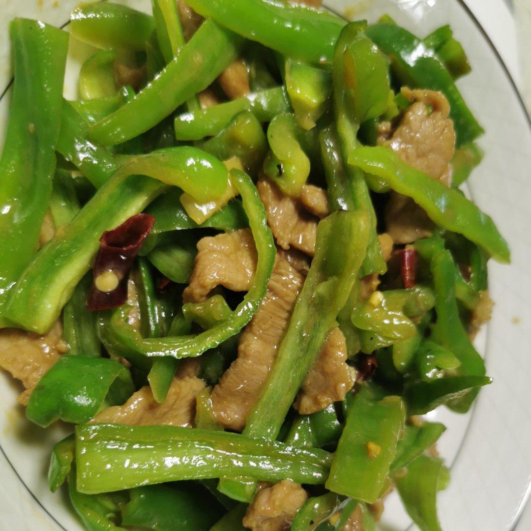 巨下饭的青椒炒肉丝