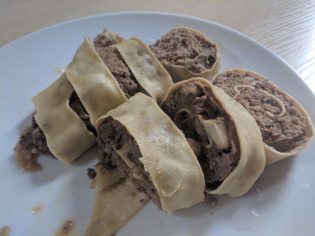 豆腐皮肉卷
