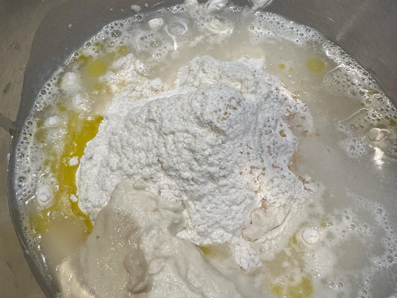 纯奶手撕吐司的做法 步骤1