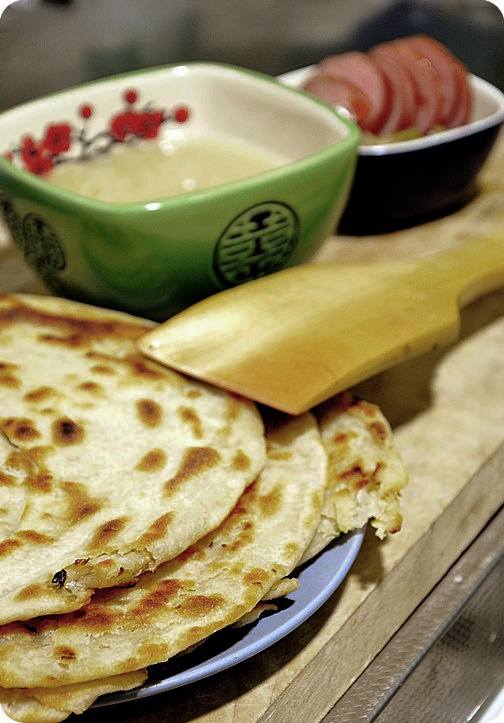 自制葱油饼