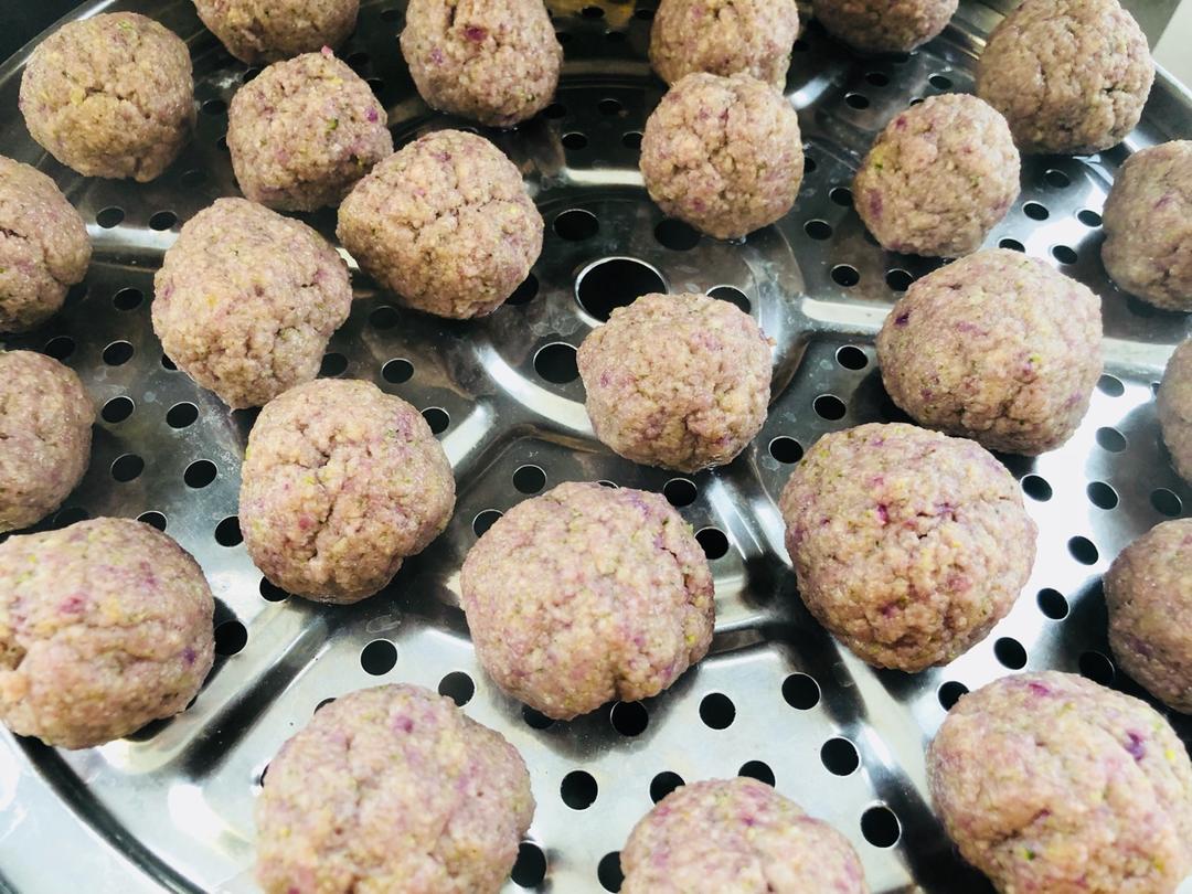 狗狗蔬菜鸡肉丸