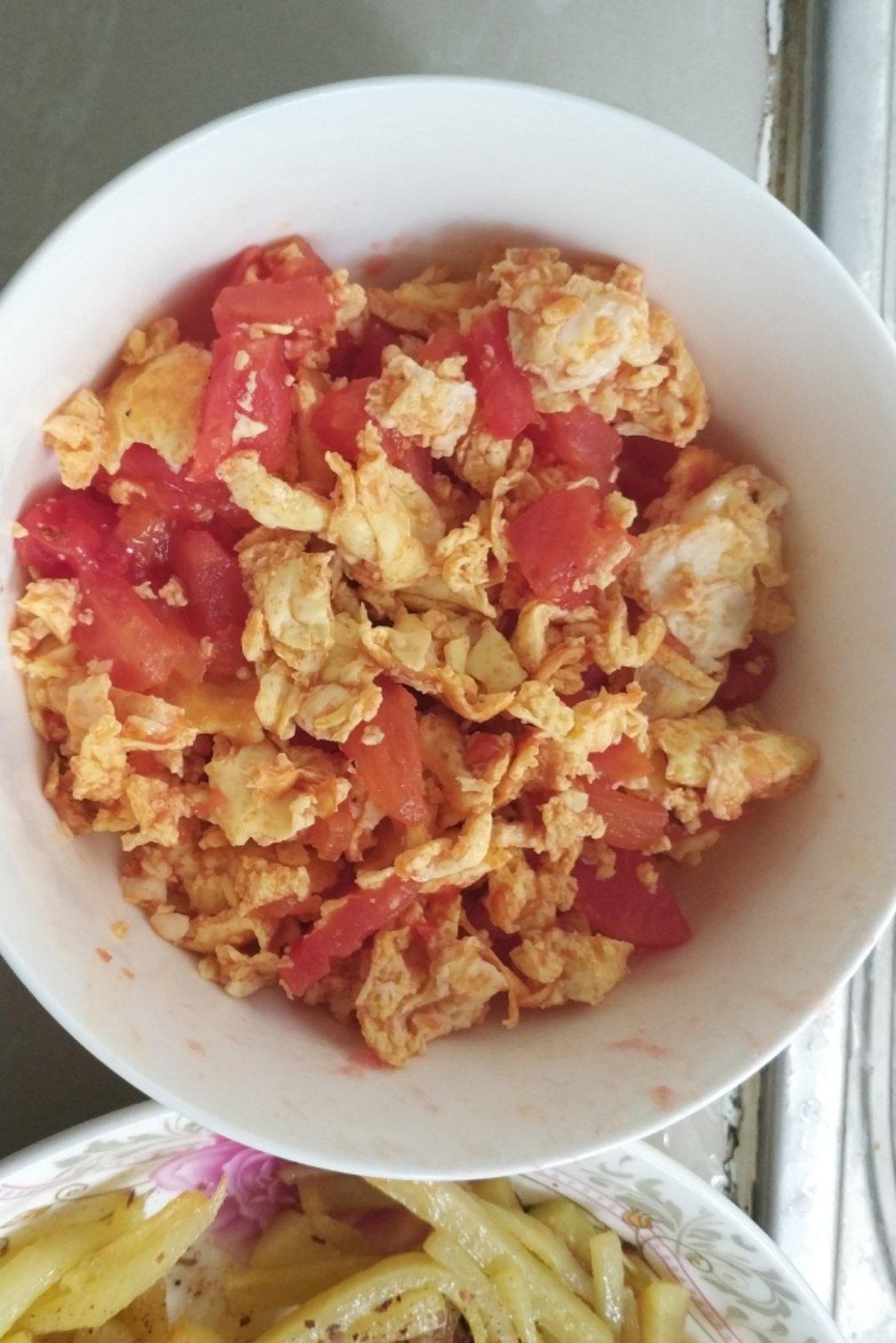西红柿炒鸡蛋