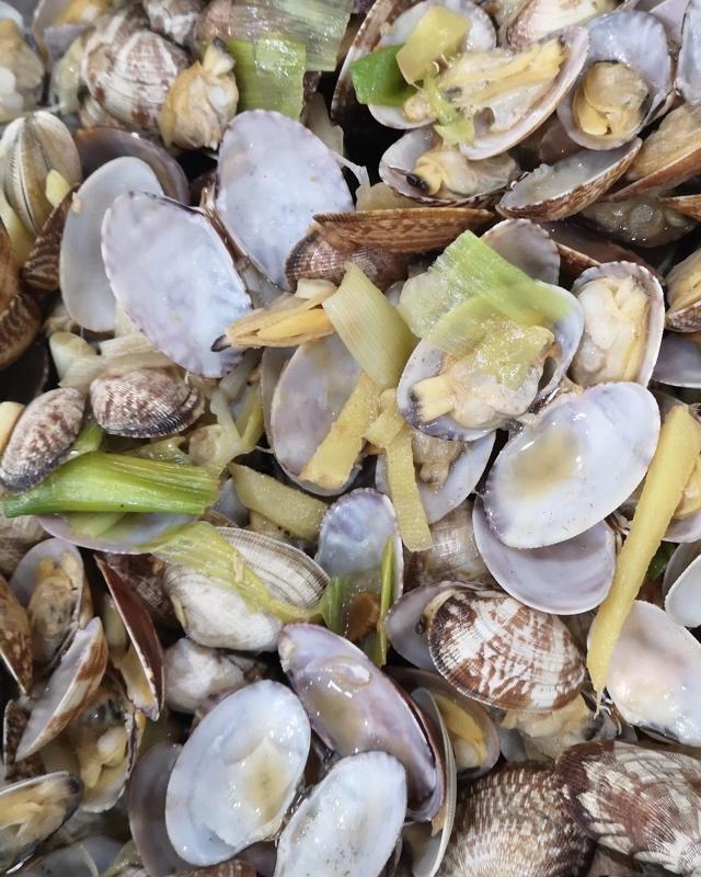 姜葱炒花甲∣深夜解馋好吃不胖