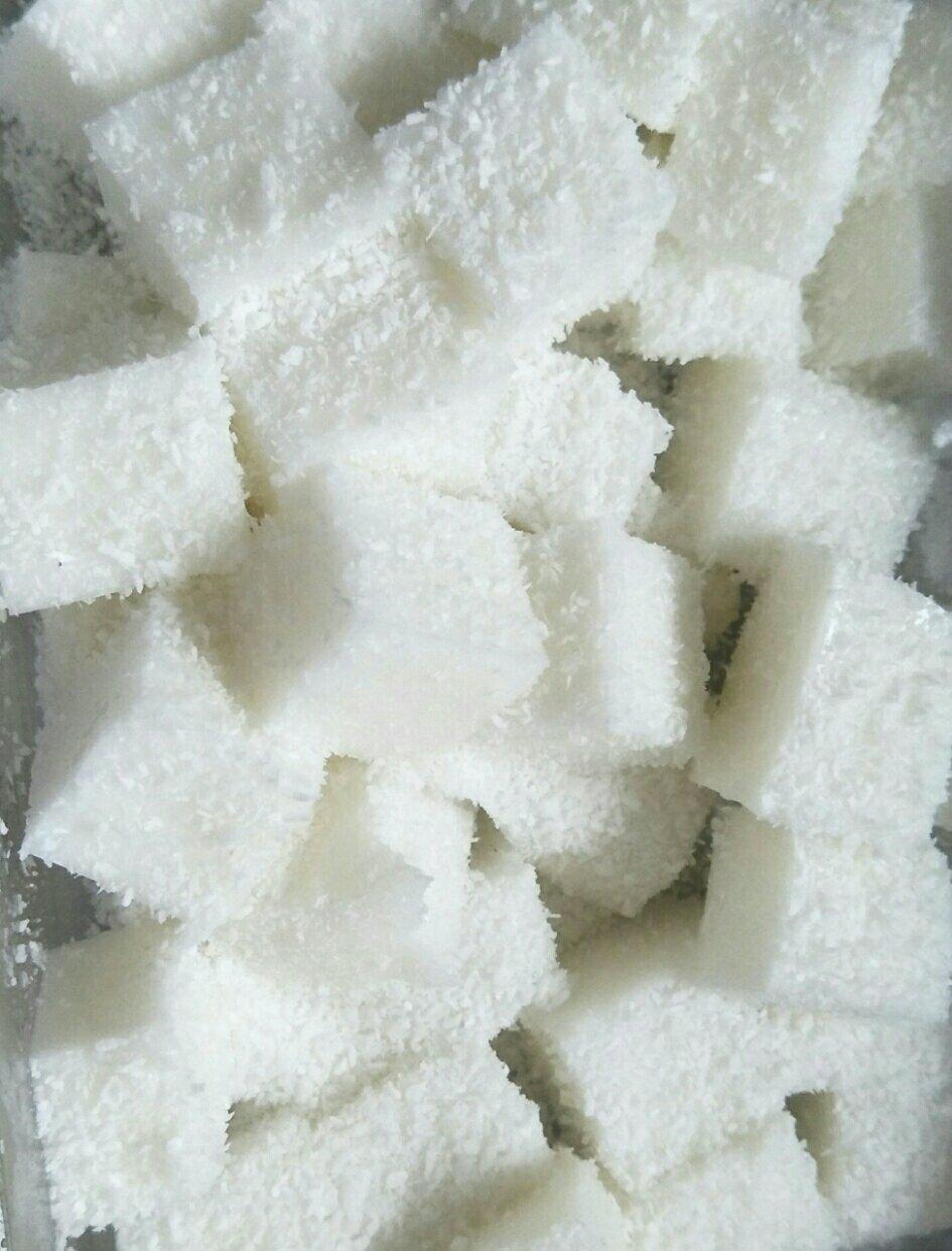 蜜豆椰奶糕