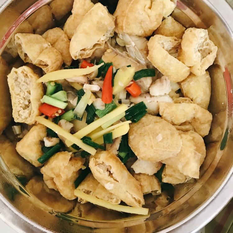 家乡的味道—油豆腐煮鱼