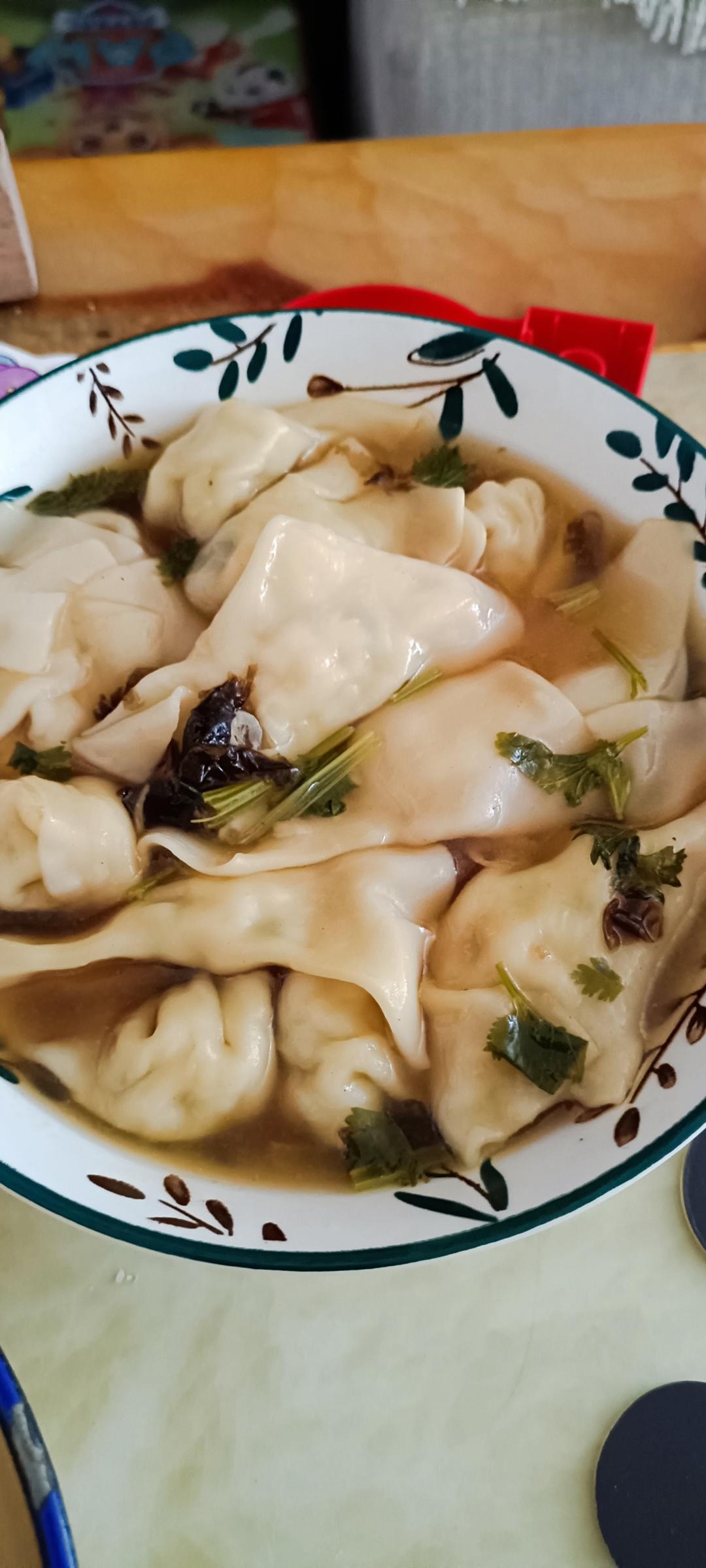 肉不柴的馄饨馅