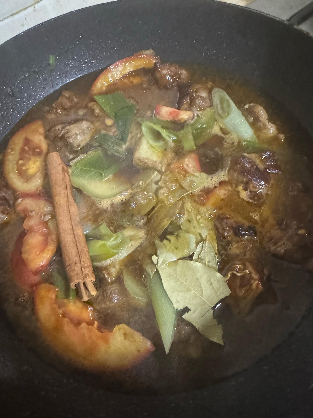 番茄土豆炖牛肉