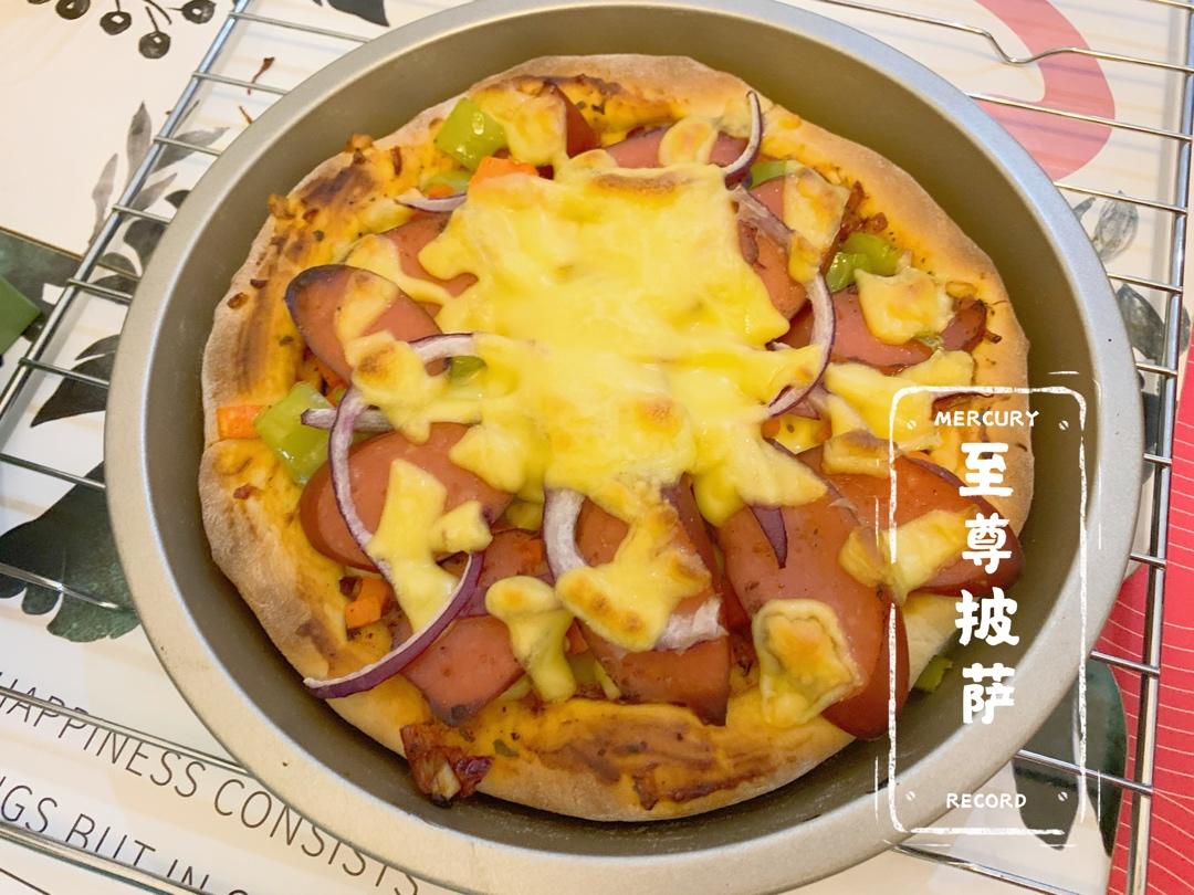 酥脆薄底香浓芝士～夏威夷风情披萨🍕来袭（9寸）