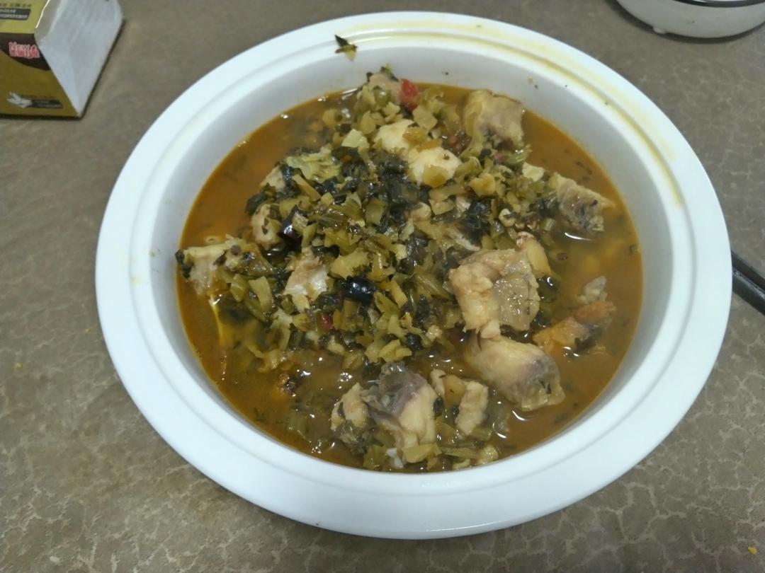 简单粗暴家常酸菜鱼