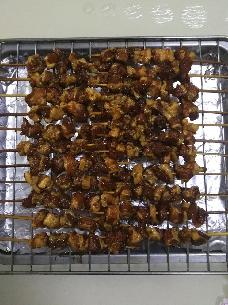 烤猪肉串（烤法通用）