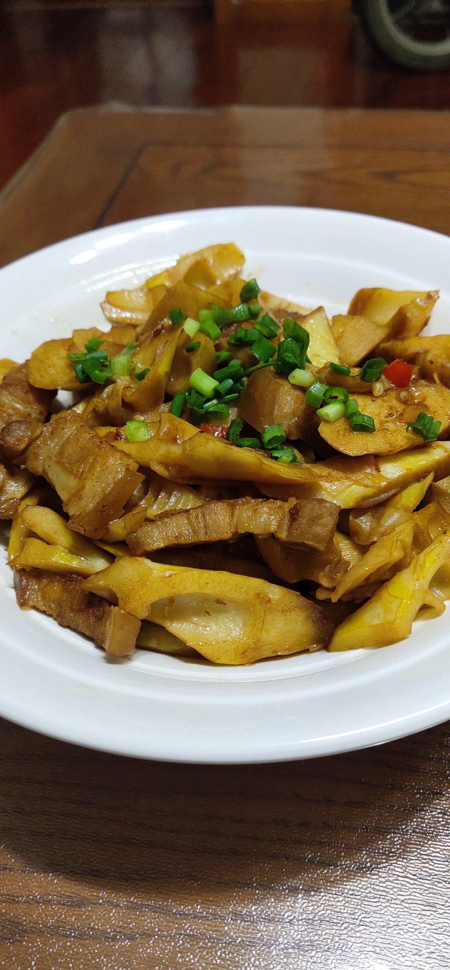 浅夏mr0x做的堂妈小厨笋子烧肉